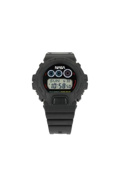 vista del Reloj CASIO G-SHOCK Nasa negro GW-6900NASA24-1