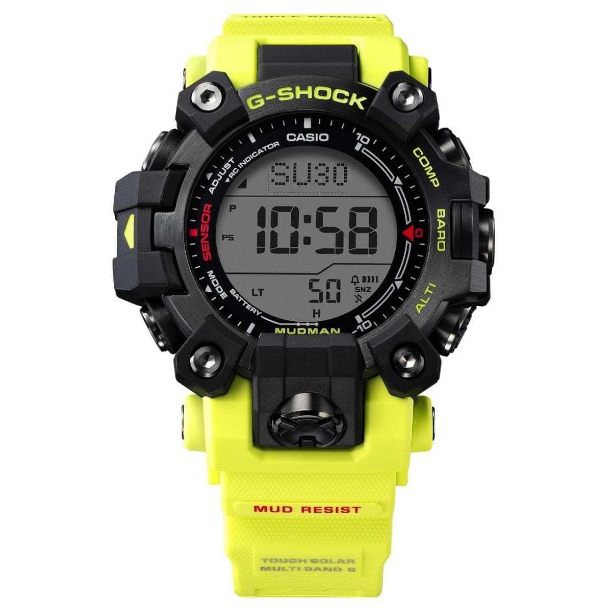 GW-9500MRY-1A9: estructura Carbon Core Guard, resistente y ligera
