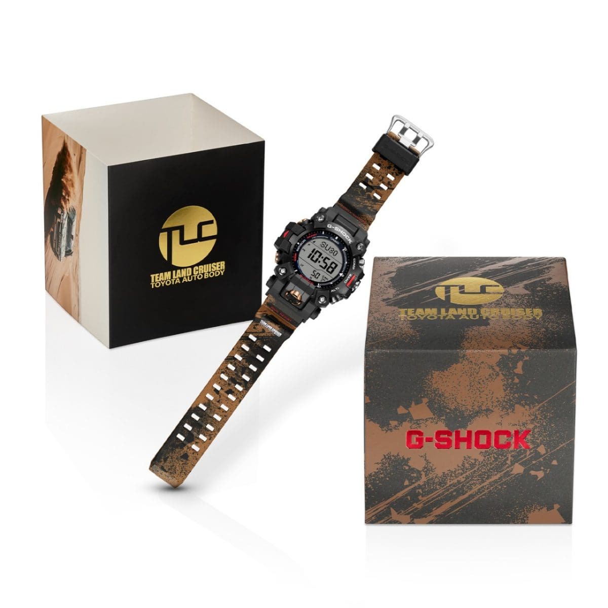 GW-9500TLC-1 Empaque del Reloj Casio G-SHOCK Team Land Cruiser negro GW-9500TLC-1