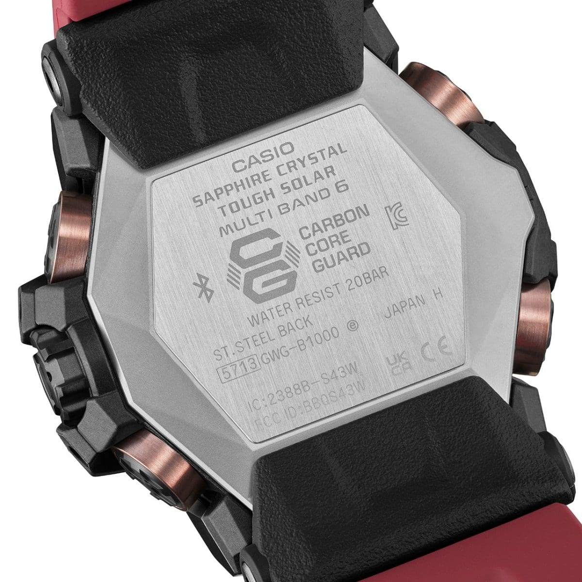 Reloj Casio G-Shock Master of G Mudmaster vino GWG-B1000-1A4
