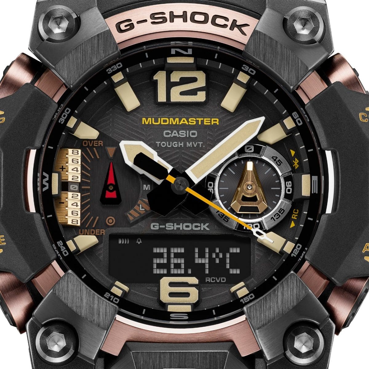 Reloj Casio G-Shock Master of G Mudmaster vino GWG-B1000-1A4