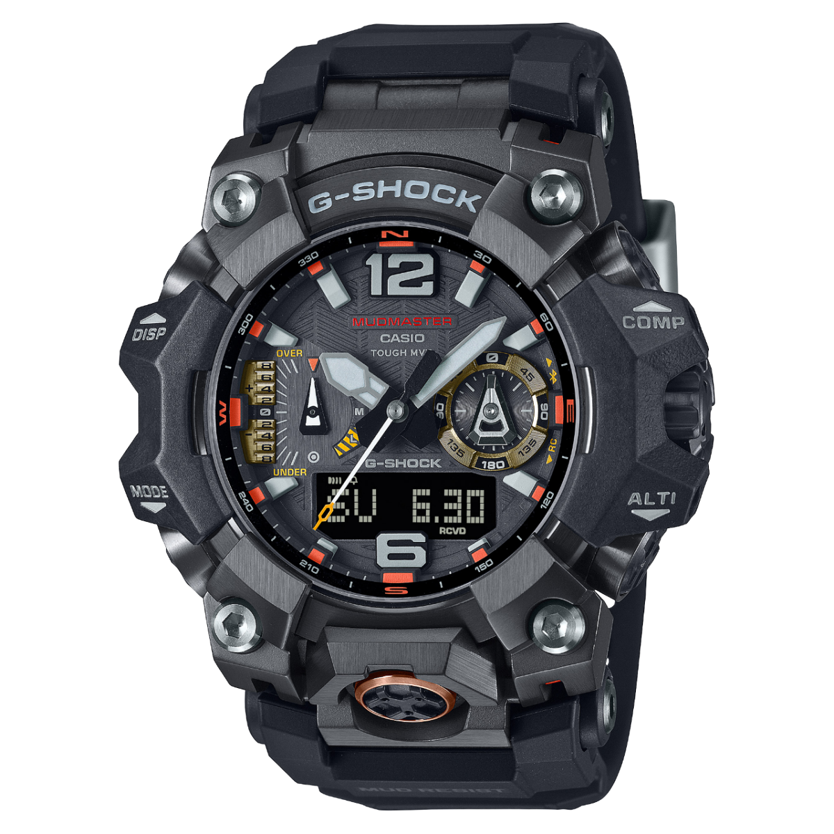 Reloj CASIO G-SHOCK Mudmaster Emergency Colors GWG-B1000EC-1A negro