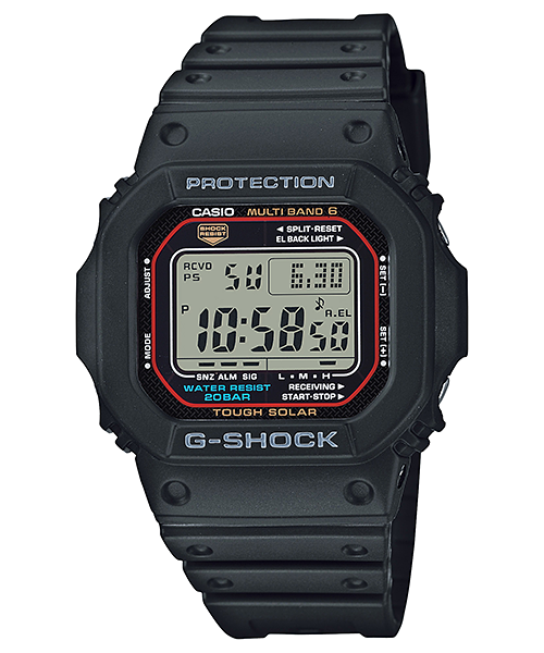 時計 CASIO G-SHOCK RESIST GW-M5610 302A010I GW-M5610-1 | G-SHOCK DIGITAL Negro | CASIO