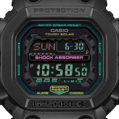 Reloj CASIO G-SHOCK MULTI FLUORESCENT NEGRO DIGITAL GX-56MF-1
