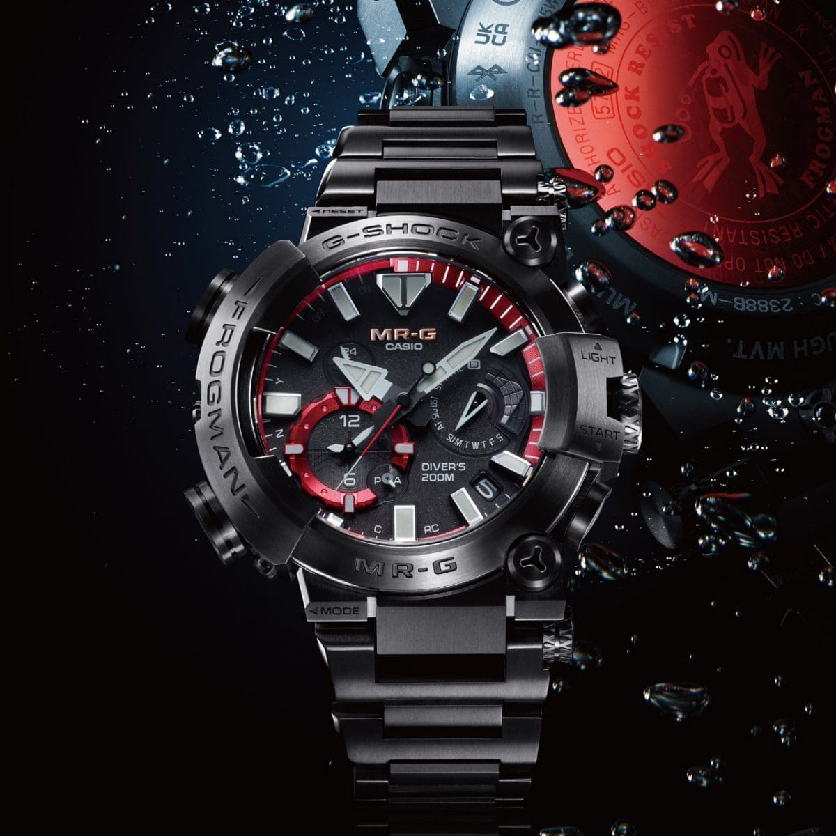 Reloj CASIO G-SHOCK FROGMAN MRG-BF1000B-1A