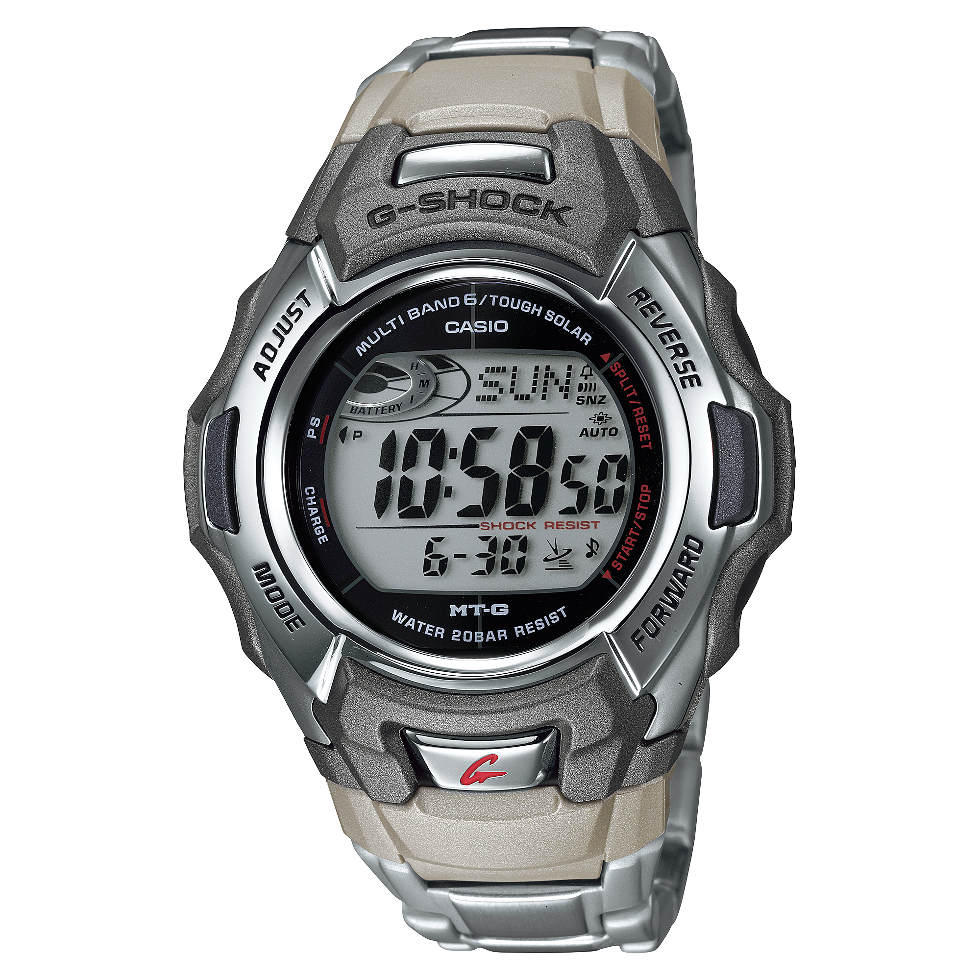 MTG-M900DA-8 | G-SHOCK MT-G Plateado | CASIO