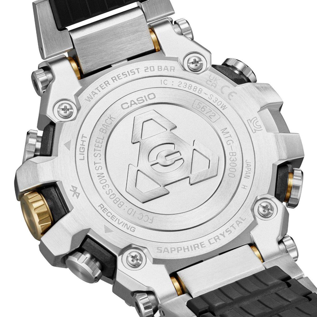 Reloj Casio G-Shock silver MTG-B3000D-1A9