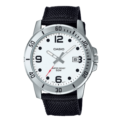 Reloj CASIO VD01 Cloth band cafe MTP-VD01C-7BV
