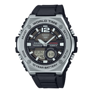 Reloj Casio MWQ100 SS COVER PLATEADO MWQ-100-1AV