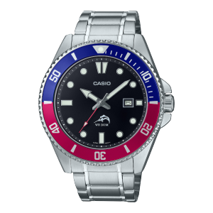 Reloj CASIO plateado MDV-106DD-1A2V