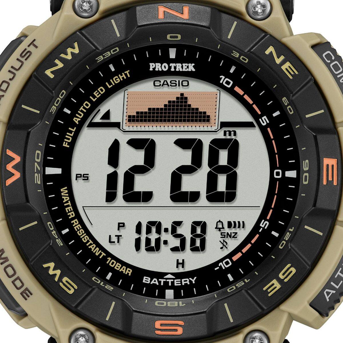 PRG-340SC-5 Visualización del altímetro