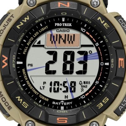 PRG-340SC-5 Visualización de la brújula digital