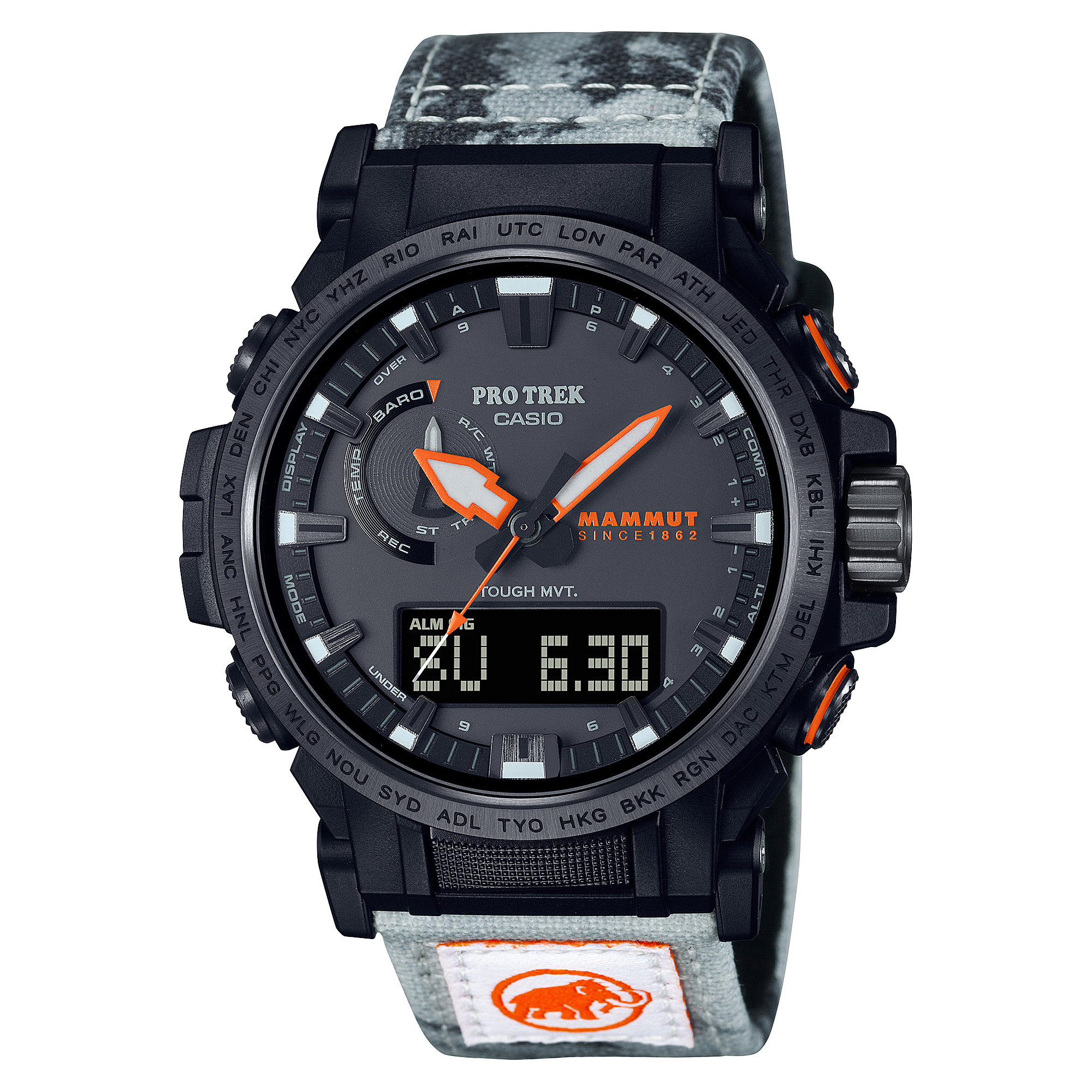 y*i様 CASIO MAMMUT PRO TREK PRW-61MA-1AJR PRW-61MA-1A | PRO TREK Serie PRW-61 Negro | CASIO