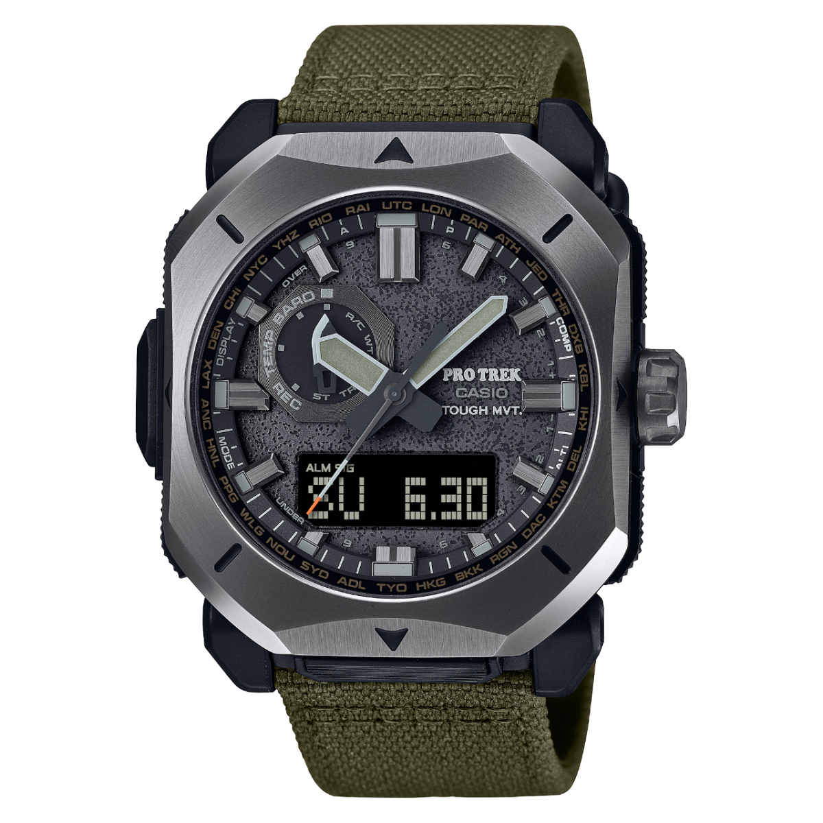 Reloj CASIO PRO TREK PRW-6900YB-3 verde olivo