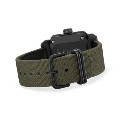 correa retardante de llama del Reloj CASIO PRO TREK PRW-6900YB-3 verde olivo