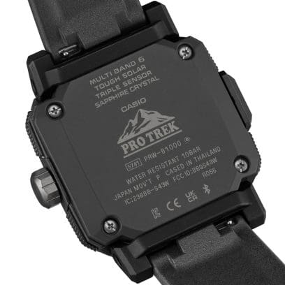 Grabado trasero PROTREK CASIO PRW-B1000-1