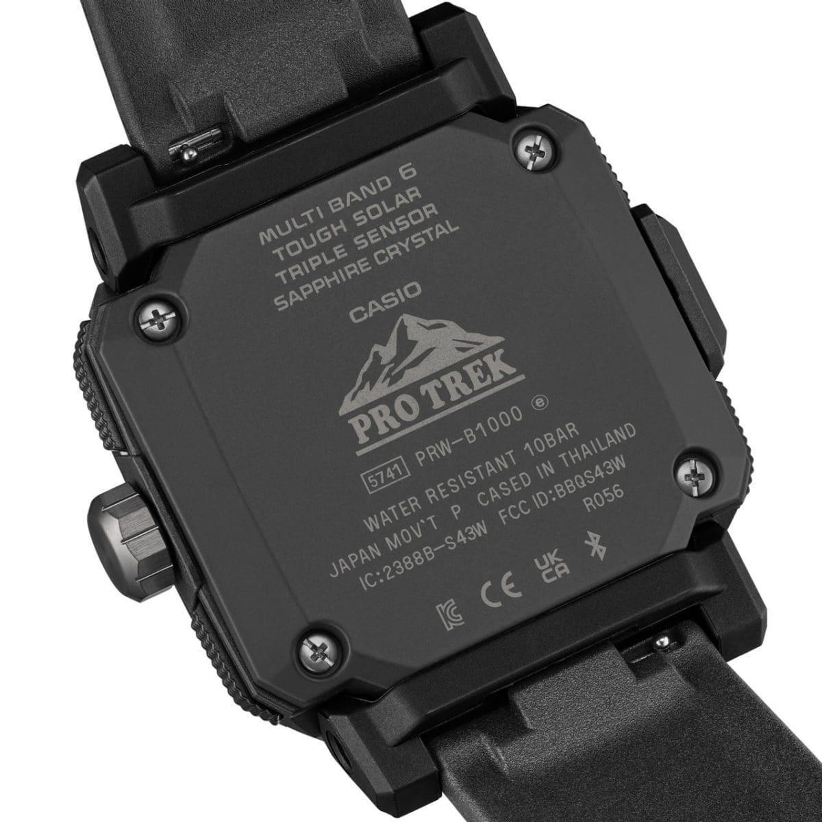  Grabado trasero PROTREK CASIO PRW-B1000-1