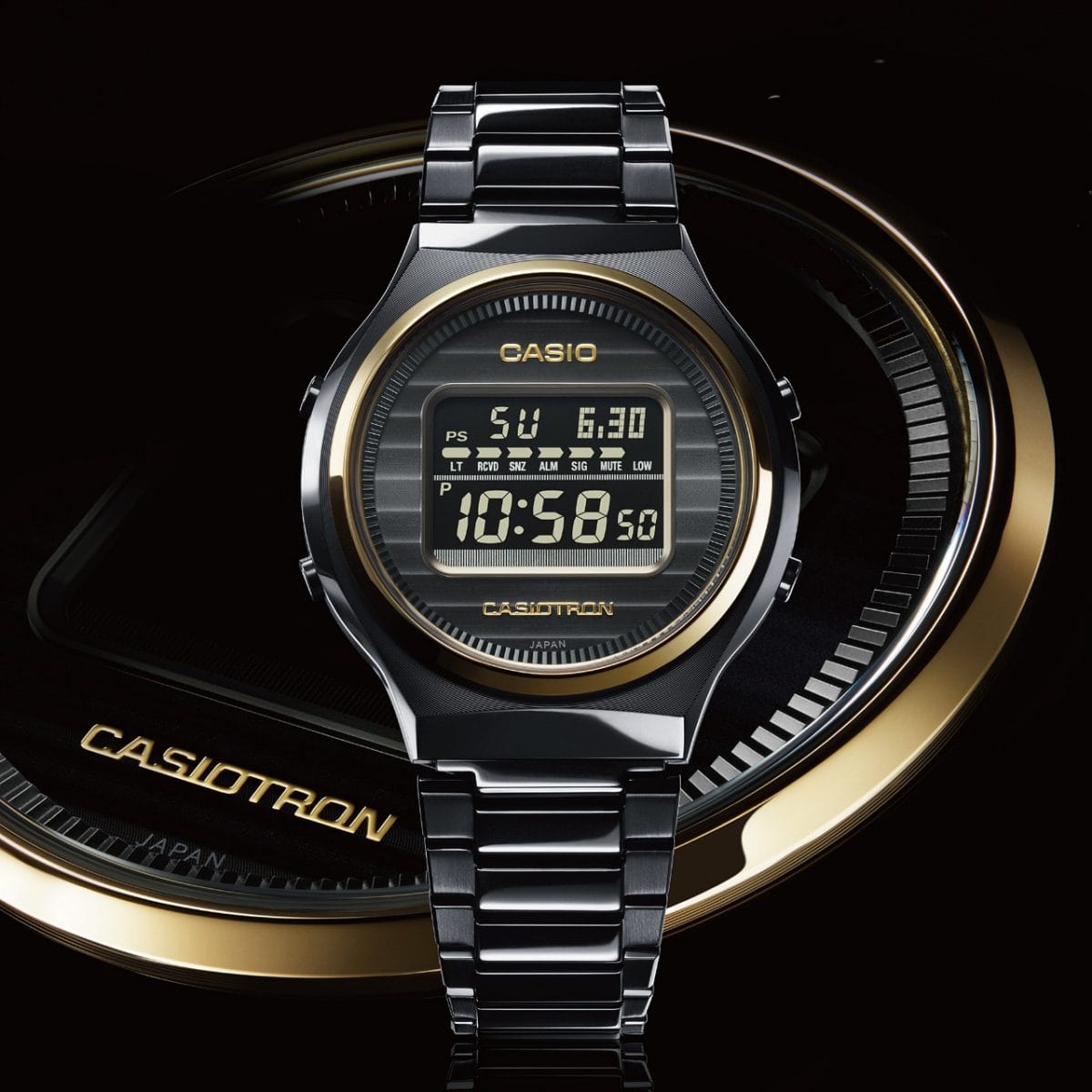 CasioTron  TRN-50ZE-1ACR negro digital