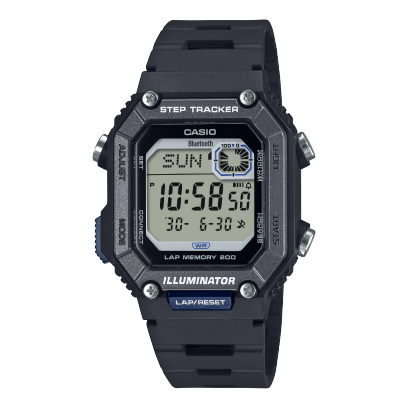 Reloj CASIO STEP TRACKER WS-B1000-1AVCF negro