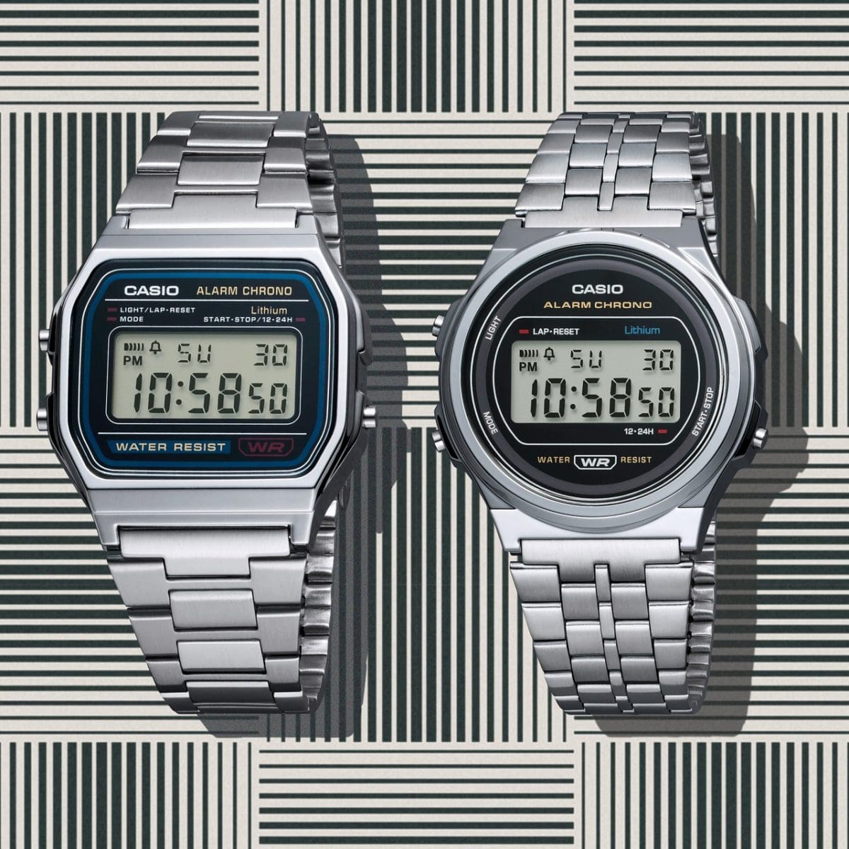 From left: A158WA-1, A171WE-1A
