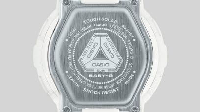  BGA-S290SS-2A  Case back engraved with 50th anniversary logo