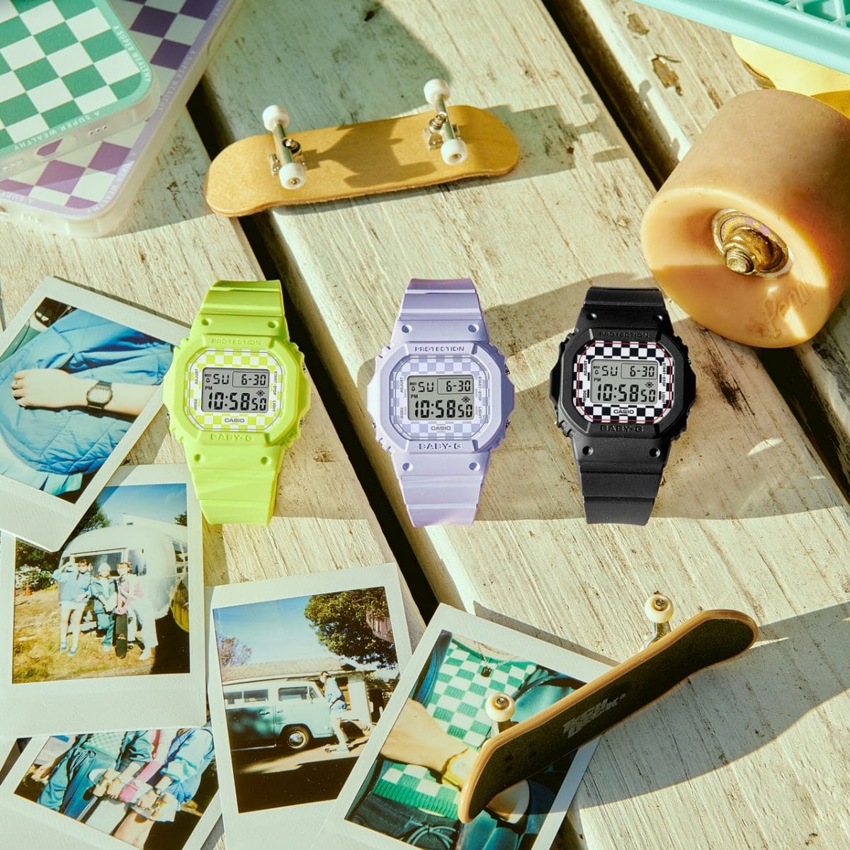 From left: BGD-565GS-9, BGD-565GS-6, BGD-565GS-1