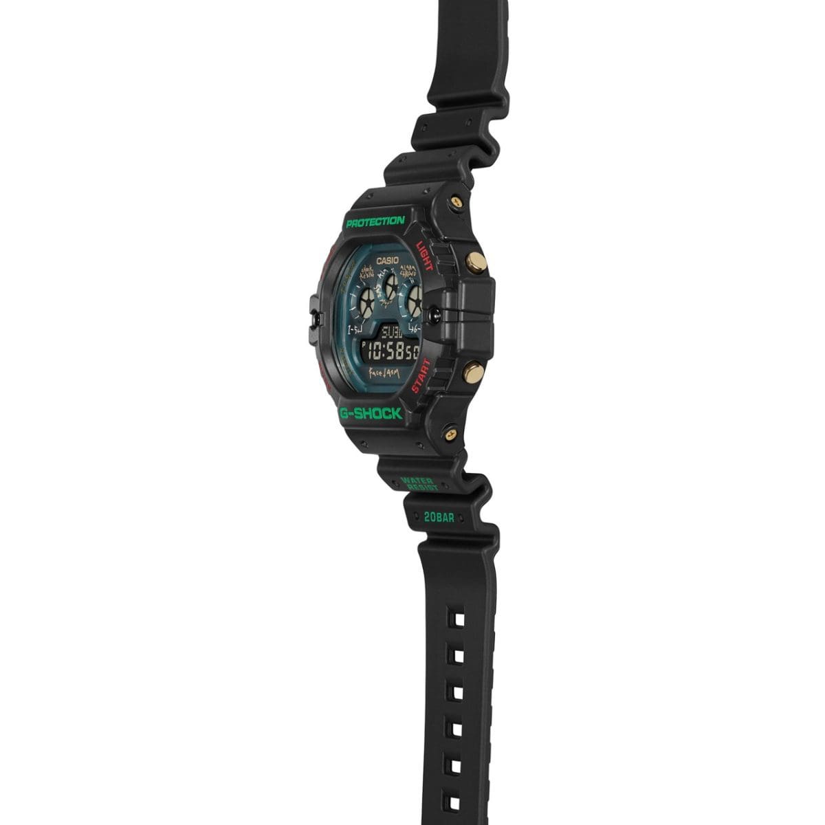 ジーショック G-SHOCK × FACETASM DW-5900FA-1JR CASIO G-SHOCK DW-5900FA-1JR Black FACETASM collaboration