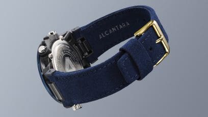 ECB-2000SS-2A  Alcantara band for an extra-special touch