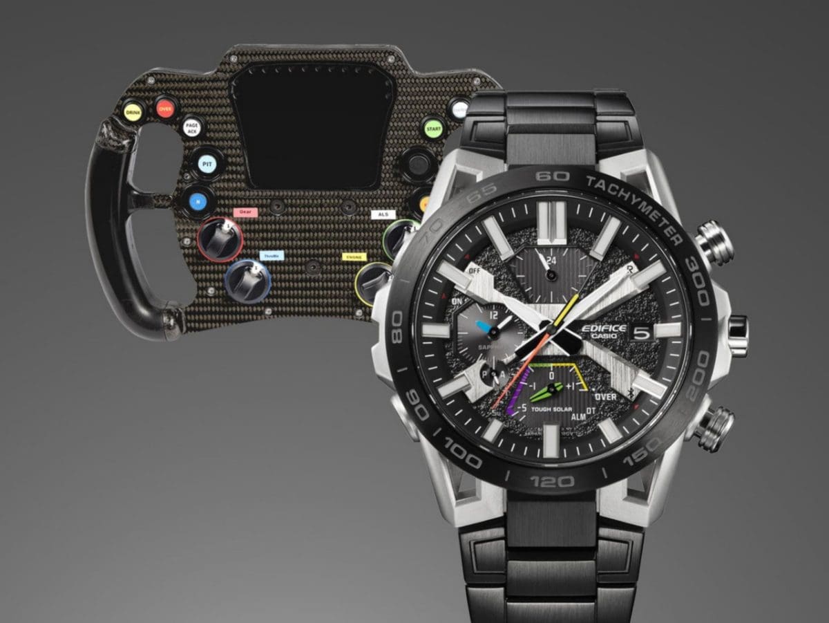 Steering wheel-inspired face design