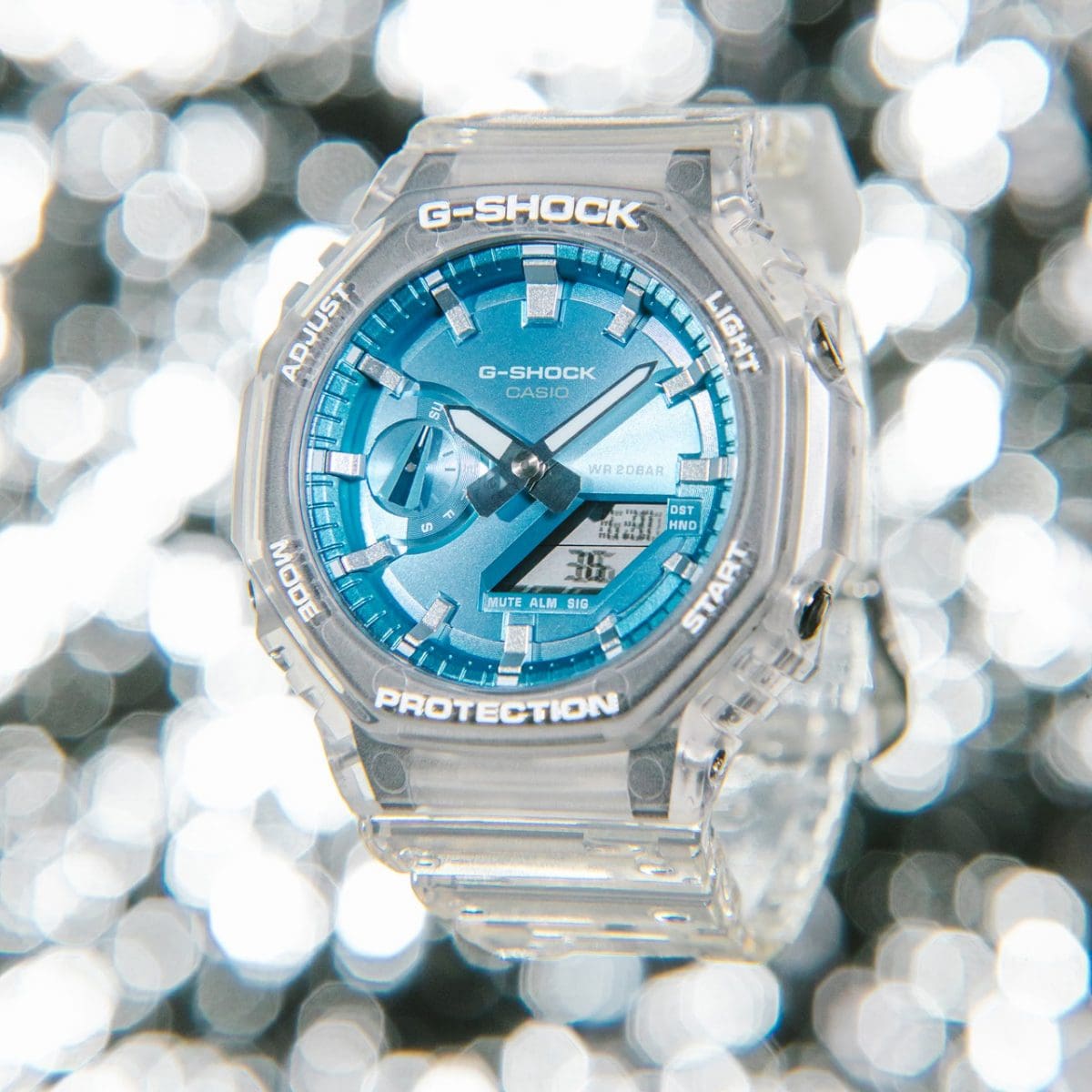 GA-2100BM-7A2 Translucent material for a see-through design
