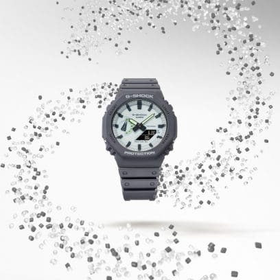 GA-2100HD-8A Attention to materials: Bio-based resin