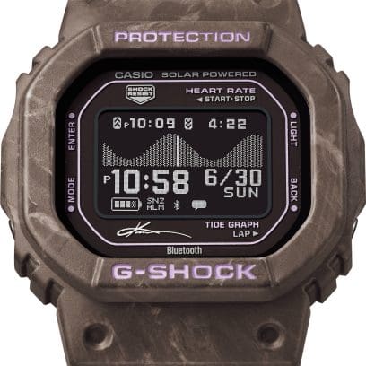 GBX-H5600KI-5 Digital face with MIP LCD: Striking display of tide graphs
