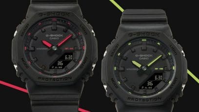 GMA-P2100SA-1A1 Black with neon accent colors