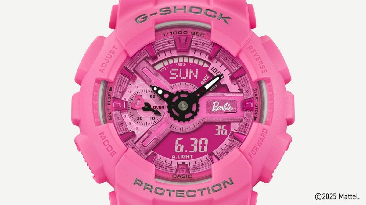 GMA-S110BE-4A Watch face design