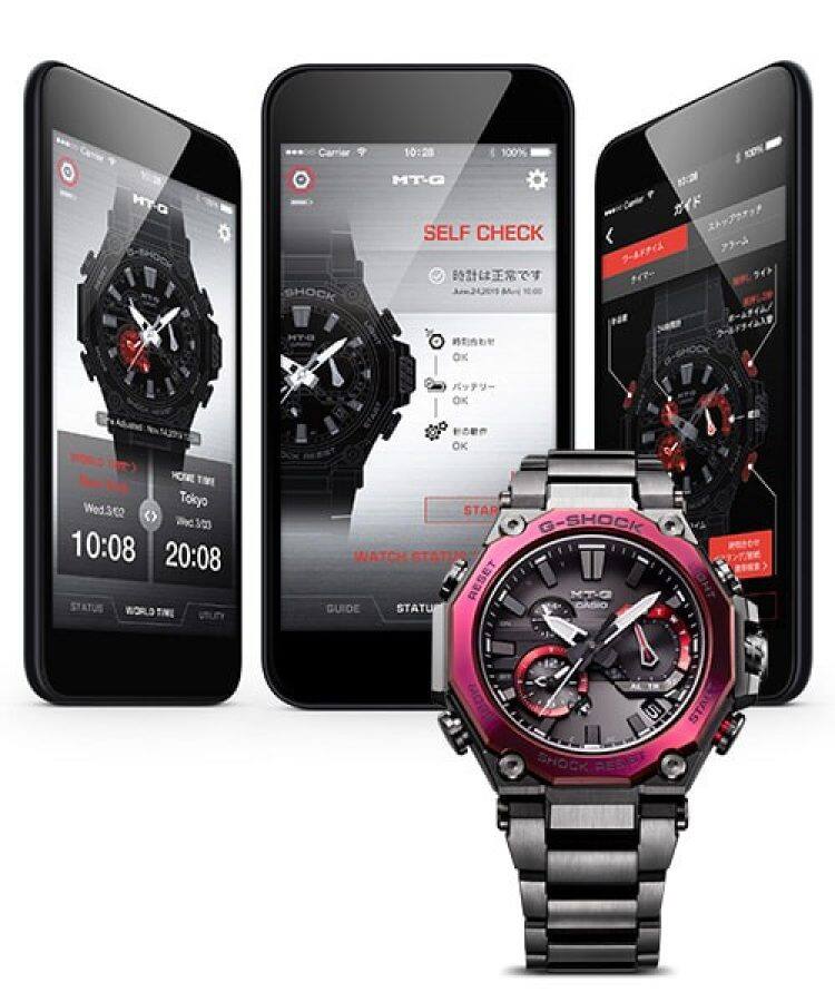 MTG-B2000BD-1A4JF 美品 CASIO G-SHOCK MTG-B2000BD-1A4JF MT-G Bluetooth Radio Solar