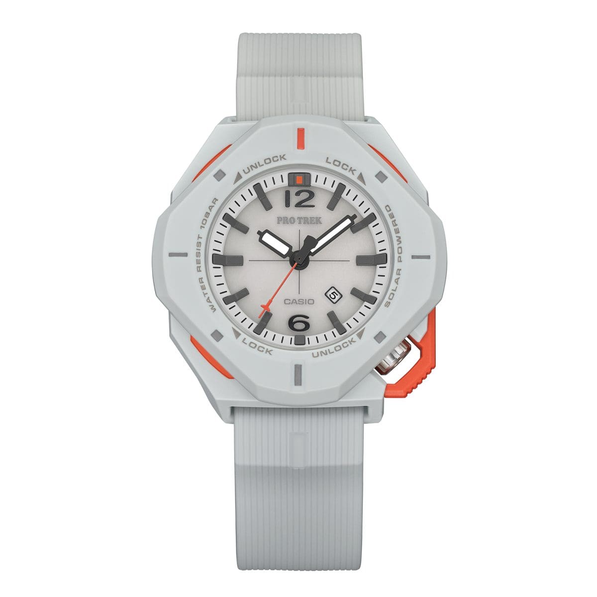 PRJ-01AE-7 45-degree turn of the rotary guard bezel