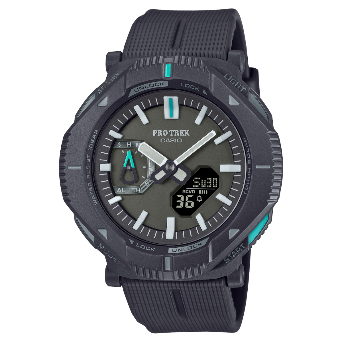 PRJ-B001-1 45-degree turn of the rotary guard bezel