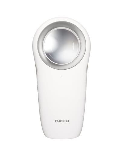 De dermatologische scope van CASIO in wit