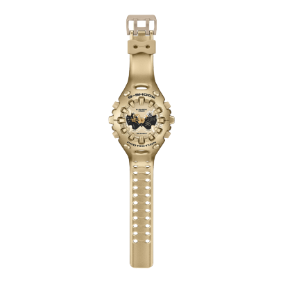 Totaalbeeld van de GA-V01A-9AER met geopende armband.
