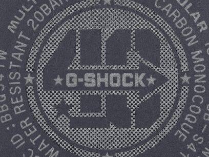 Achterzijde van de GCW-B5000UN-1 kast gegraveerd met het G-SHOCK 40-jarig jubileumlogo.