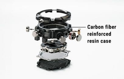 G-SHOCK MUDMASTER MASTER OF G GG-B100-1A3 - Carbon fiber reinforced resin case