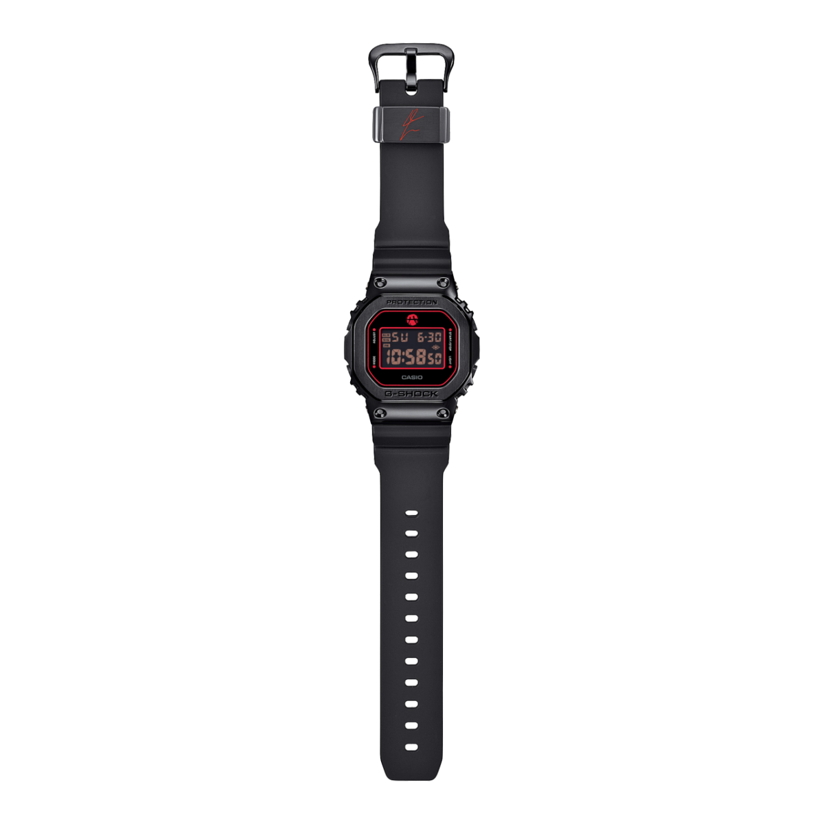 Algemeen beeld van de GM-5600RH-1ER met de riem open