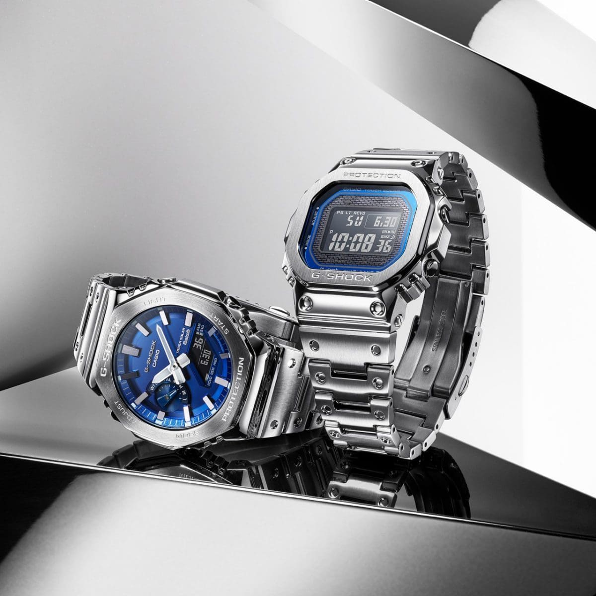 Van links naar rechts: GM-B2100AD-2A, GMW-B5000D-2