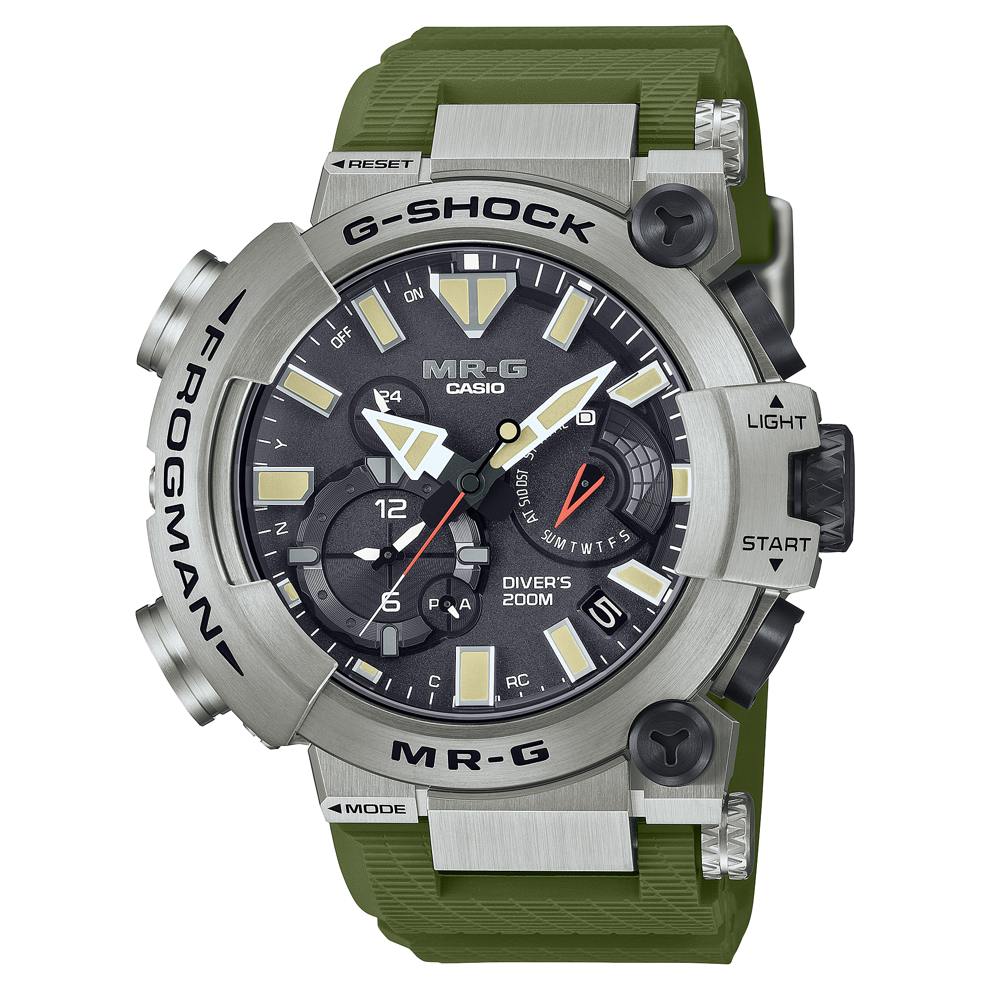 CASIO MR-G FROGMAN MRG-BF1000R 腕時計 MRG-BF1000RG-3A