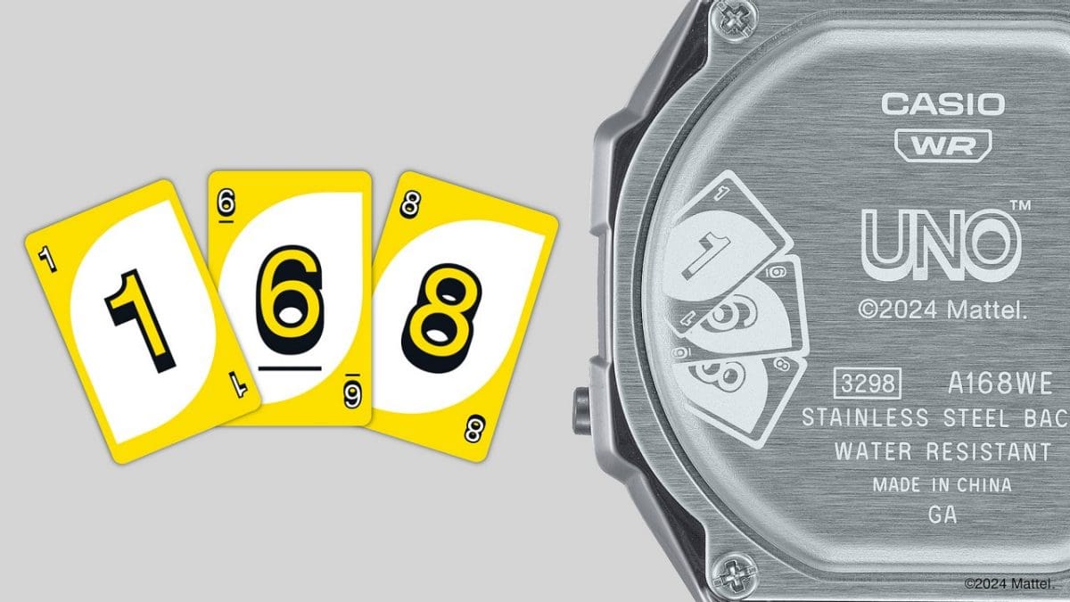 A168WEUC-1A Whimsical touch in case back engraving