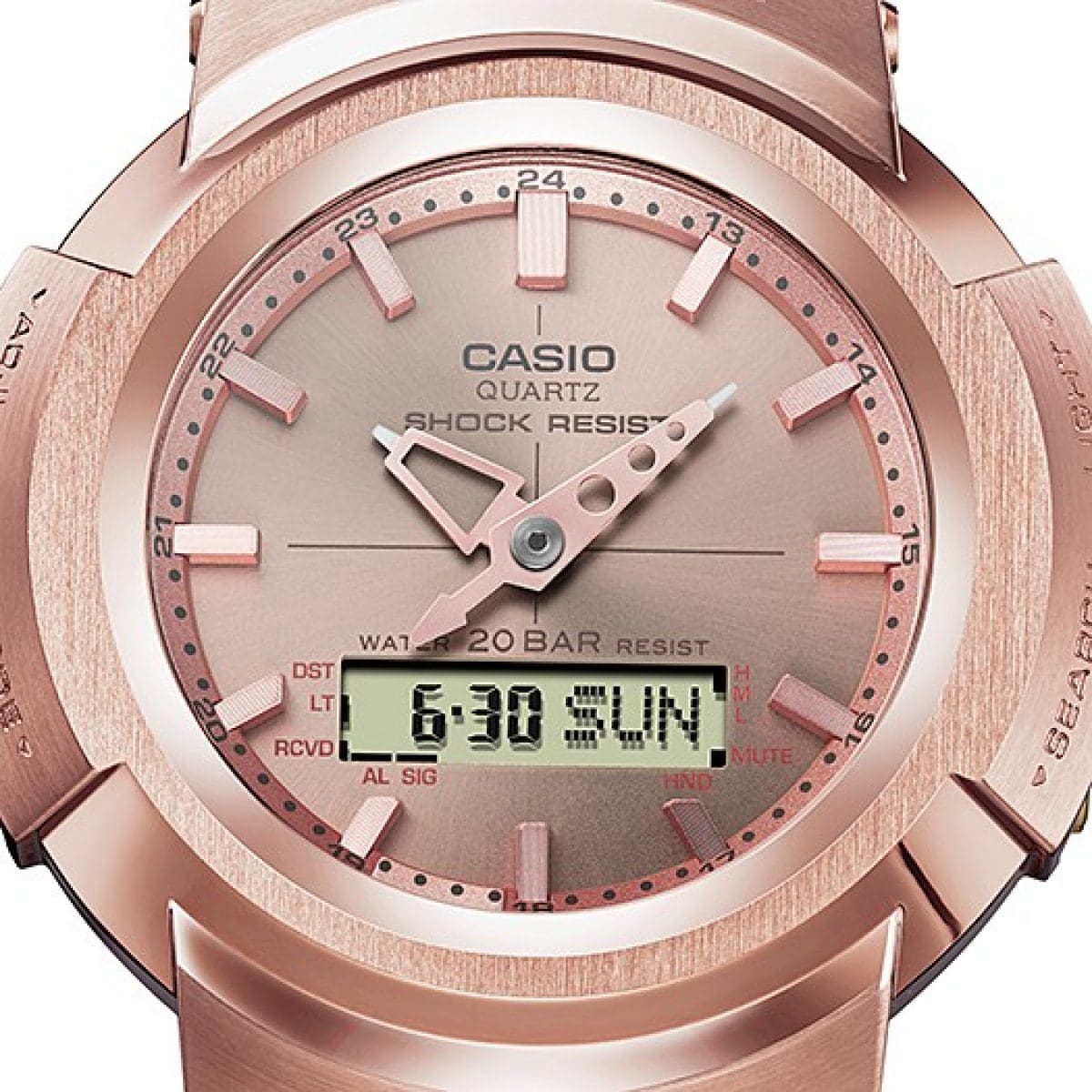 G-SHOCK　AWM-500GD-4A　ピンクゴールド AWM-500GD-4A | G-SHOCK FULL METAL AWM-500 SERIES | CASIO