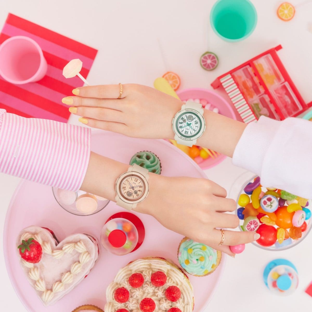 From left: BGA-290SW-4A, BGA-290SW-7A