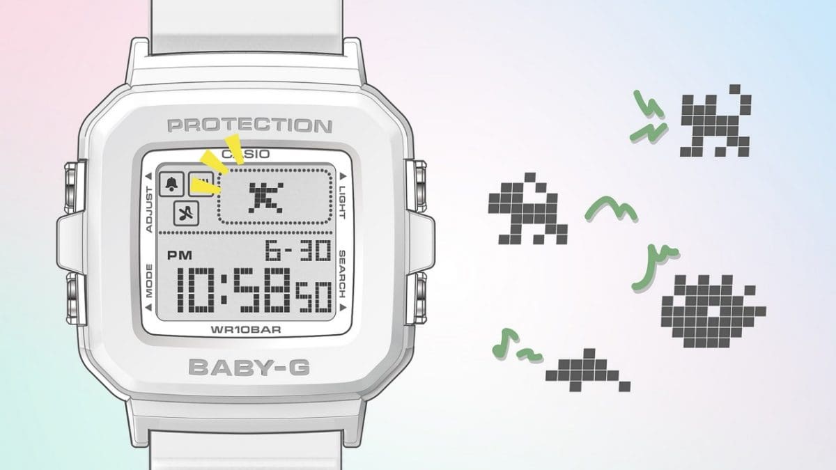 BGD-10L-2 Adorable retro pixel-art animation