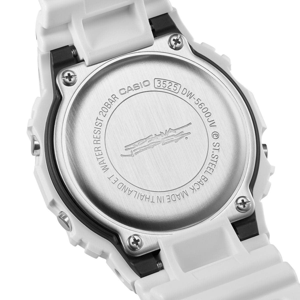 DW-5600JV-7 Back engraving