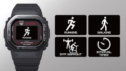 DW-H5600MB-1A4 Activity modes to support four different activities